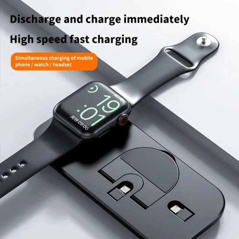 3-in-1 draadloze oplaadstation - Watch Xs8 recensie en prijs
