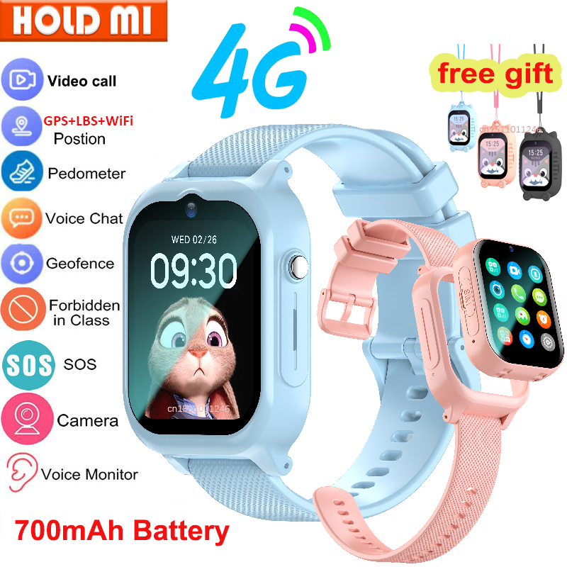 Smart Watch Kinderen 4G GPS WI - Smartwatch Watches For Kids With Gps recensie en prijs