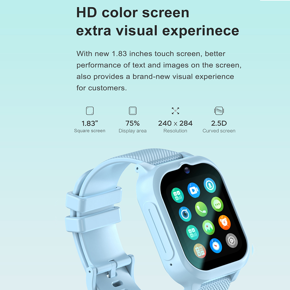 Smart Watch Kinderen 4G GPS WI - Smartwatch Watches For Kids With Gps recensie en prijs