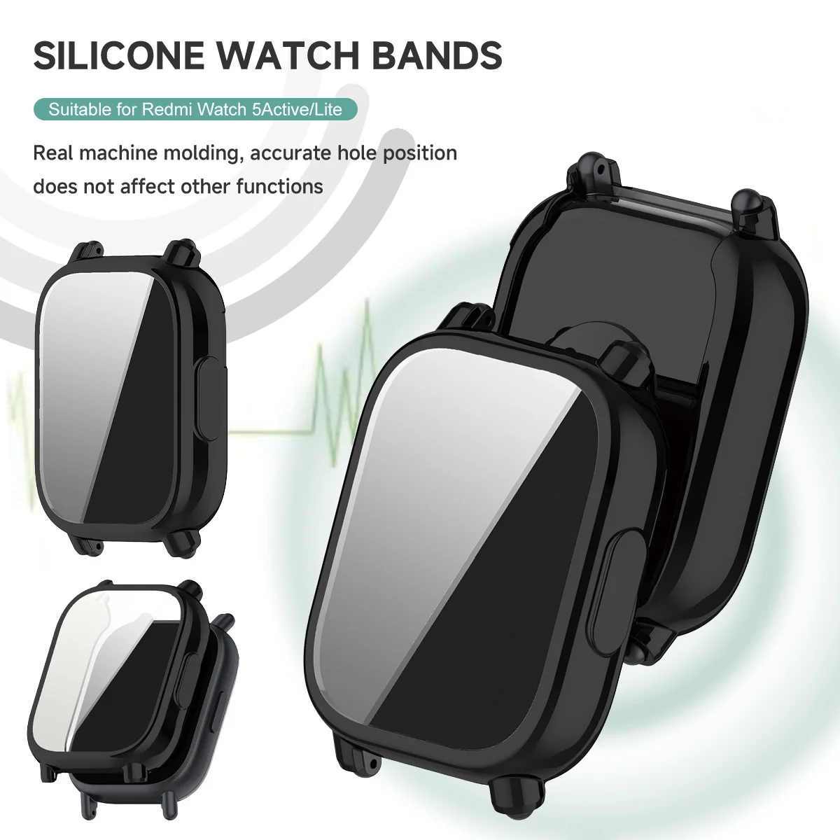 Hoesje + siliconen band voor X - Silicone Sport Band recensie en prijs