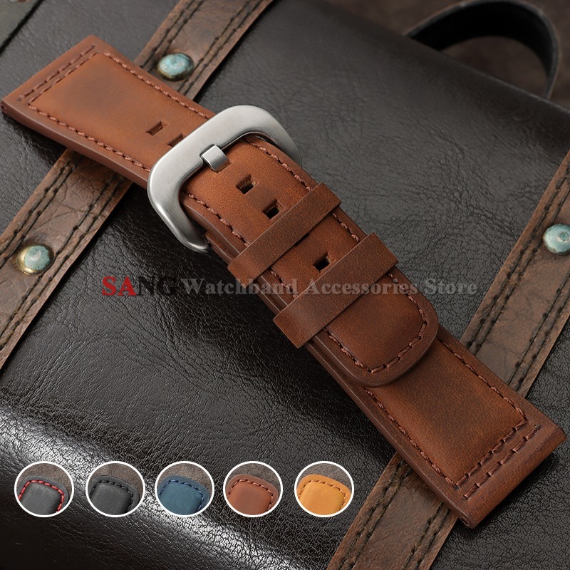 28mm Vintage lederen horlogeba - Watches Rolex Smartwatch recensie en prijs