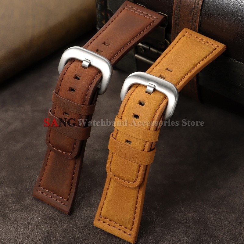 28mm Vintage lederen horlogeba - Watches Rolex Smartwatch recensie en prijs