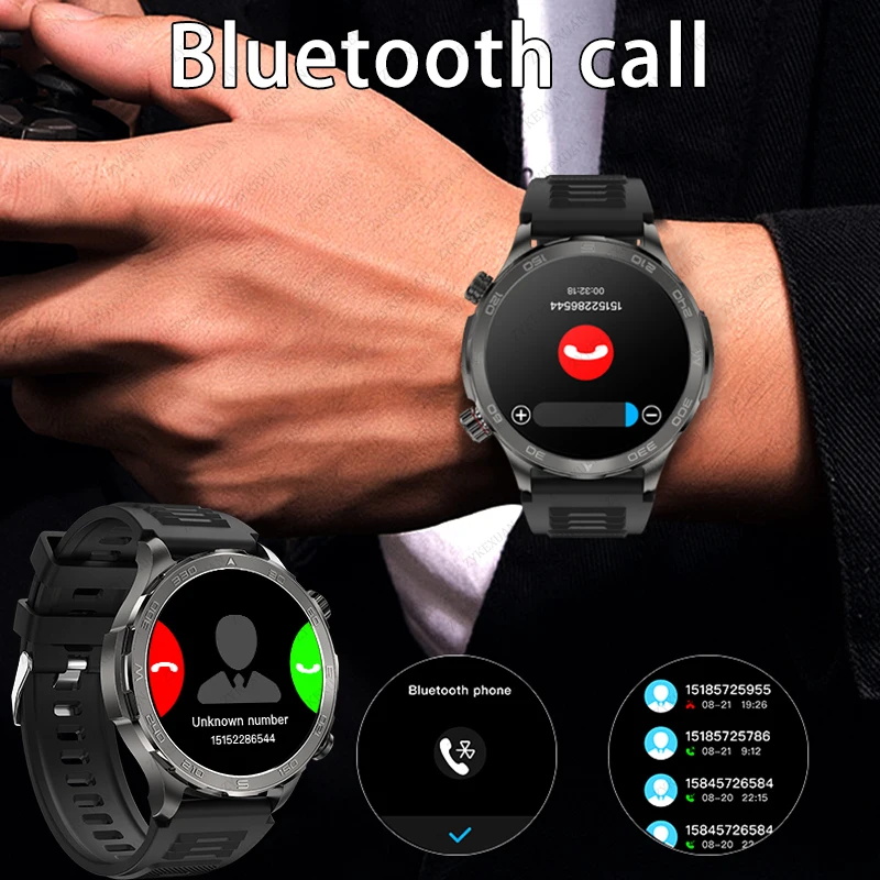 Nieuwe GPS Track Smartwatch He - Smartwatch Sports Watches For Men recensie en prijs