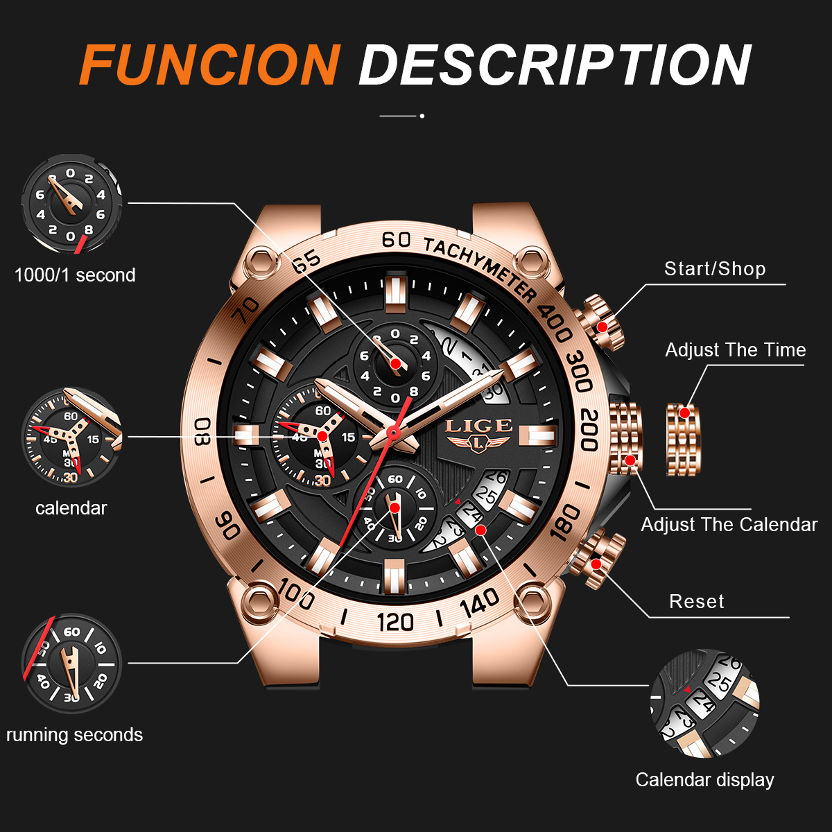 LUIK 2026 Merk Horloge Mannen  - Smartwatch Army Watches For Men recensie en prijs