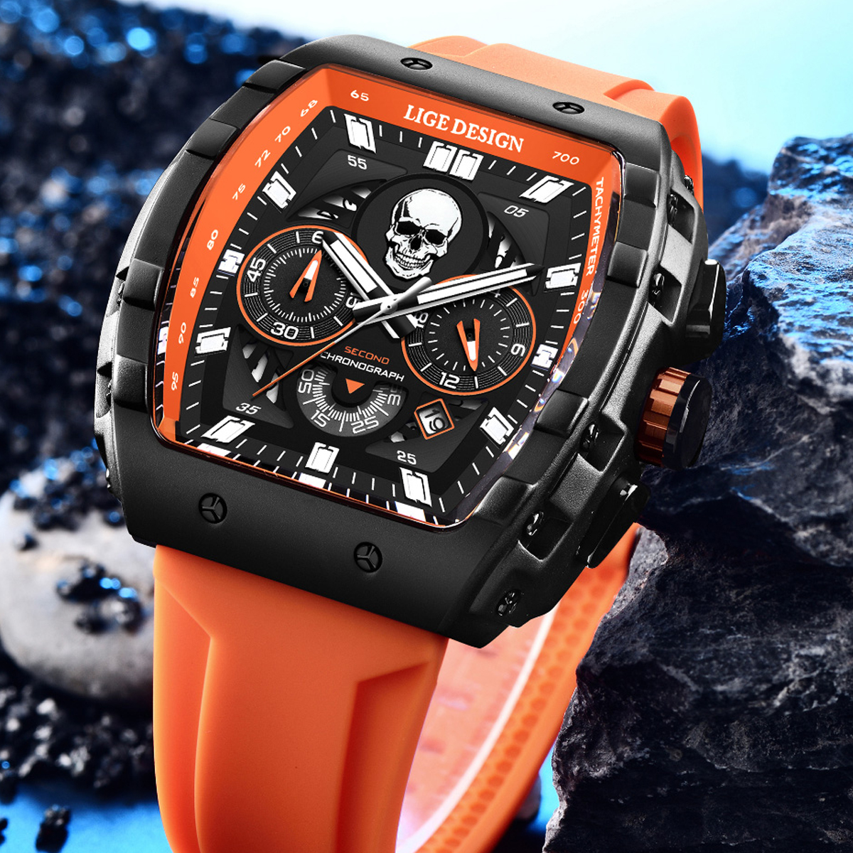 LIGE Fashion quartzhorloges vo - Smartwatch Sports Watches For Men recensie en prijs