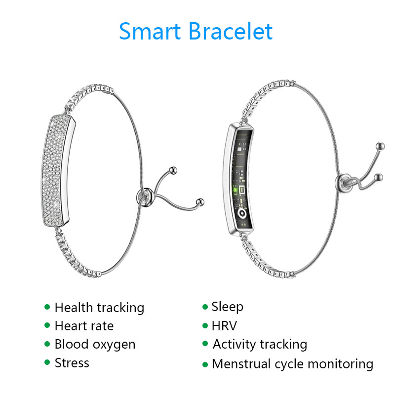 Slimme damesarmband met hartsl - Couple Watches Smartwatch recensie en prijs