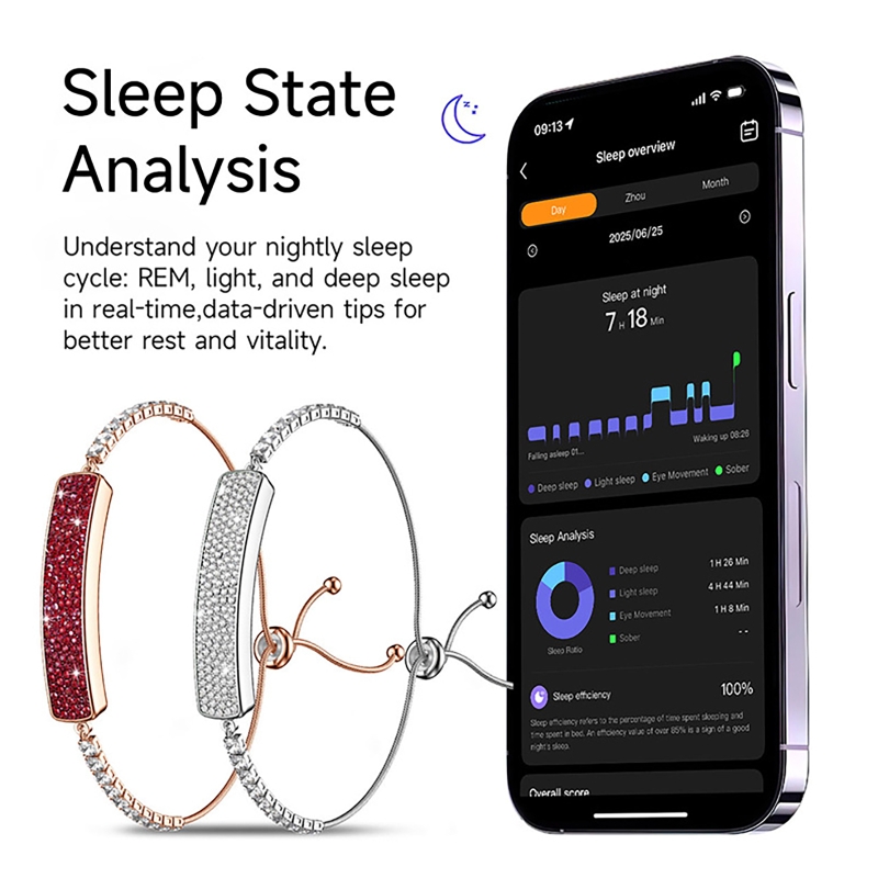 Slimme damesarmband met hartsl - Couple Watches Smartwatch recensie en prijs