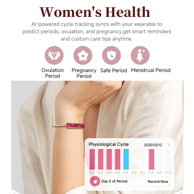 Slimme damesarmband met hartsl - Couple Watches Smartwatch recensie en prijs