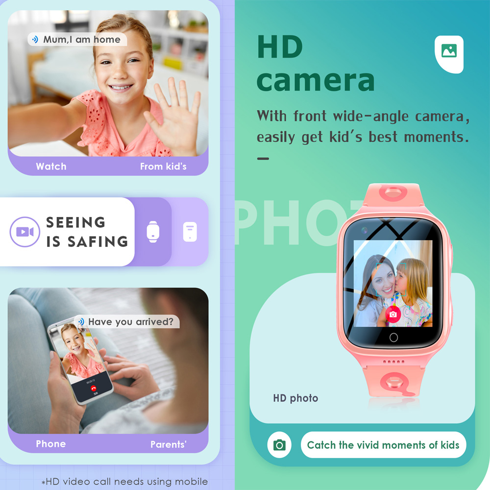 Hot 4G Kinder Smartwatch 1000  - Smartwatch Digital Watches For Boys recensie en prijs