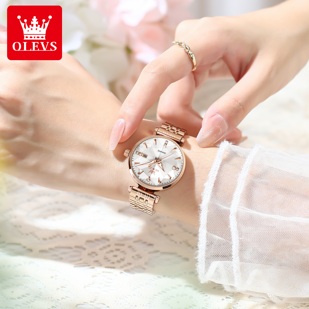 OLEVS 5536 Merk Mooie Dameshor - Analog Quartz Watch recensie en prijs