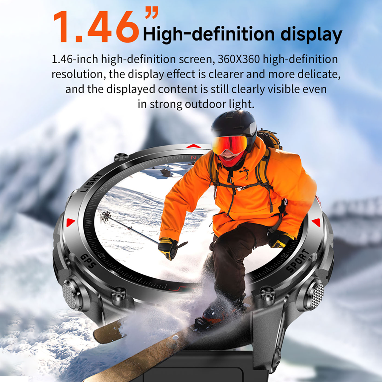 2026New Professionele GPS Spor - Smartwatch Running Watches For Men recensie en prijs
