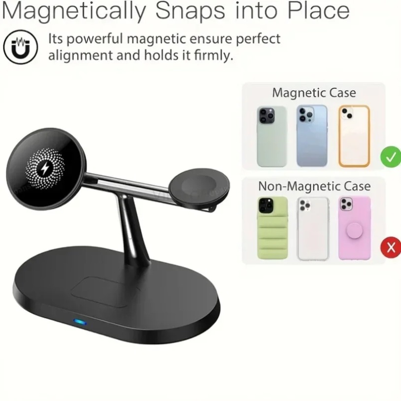 3-IN-1 magnetische draadloze o - Smartwatch Apple Watch recensie en prijs