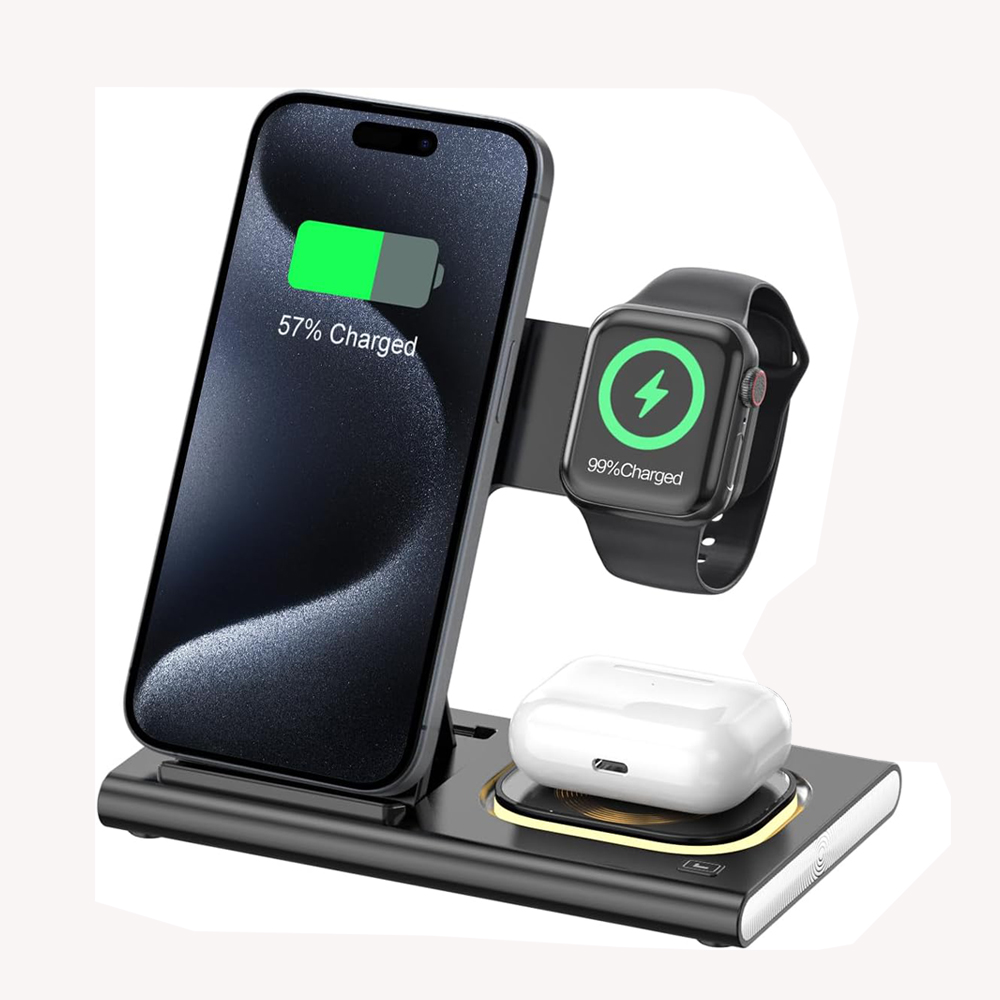 3-in-1 opvouwbaar laadstation  - Watch Xs8 recensie en prijs