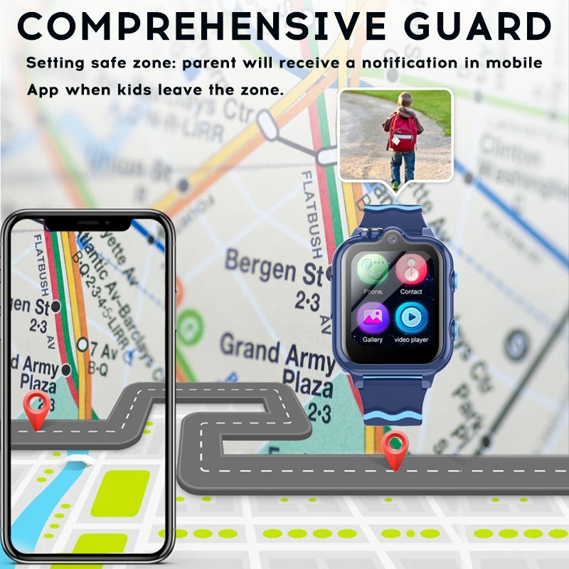 Wonlex Smartwatch Kids 4G KT18 - Smartwatch Watches For Kids With Gps recensie en prijs