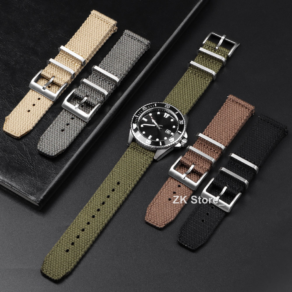 Linnen Nylon Horlogebanden 20M - Smartwatch Army Watches For Men recensie en prijs