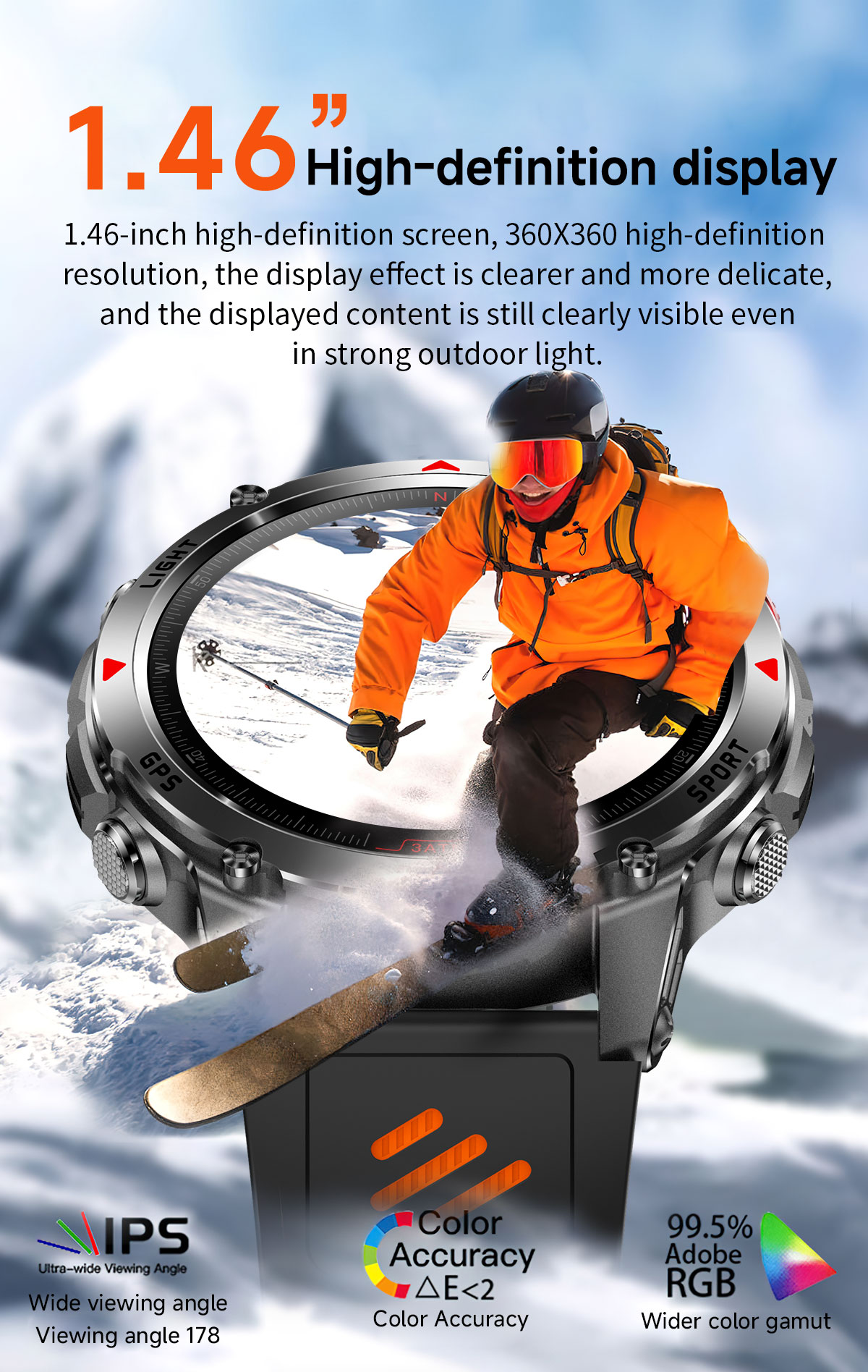 2025 Nieuwe Professionele GPS  - Smartwatch Running Watches For Men recensie en prijs