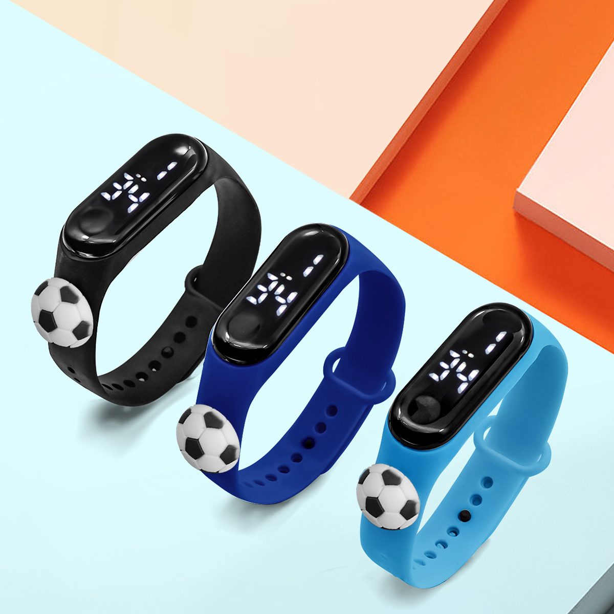 Hete Verkoop 3 Stuks Student S - Smartwatch Digital Watches For Boys recensie en prijs