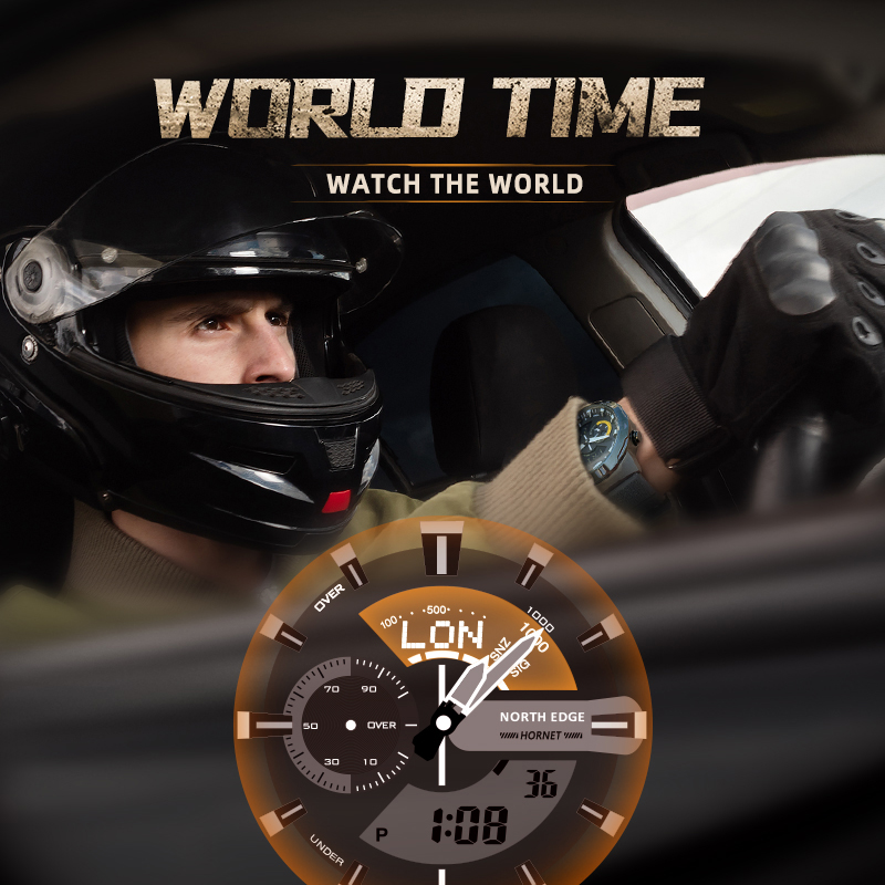 NORTH EDGE Heren Smart Horloge - Smartwatch Army Watches For Men recensie en prijs