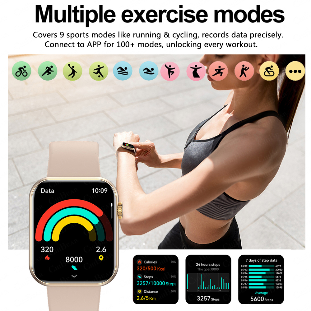 2025 Smart Watch 1,90 