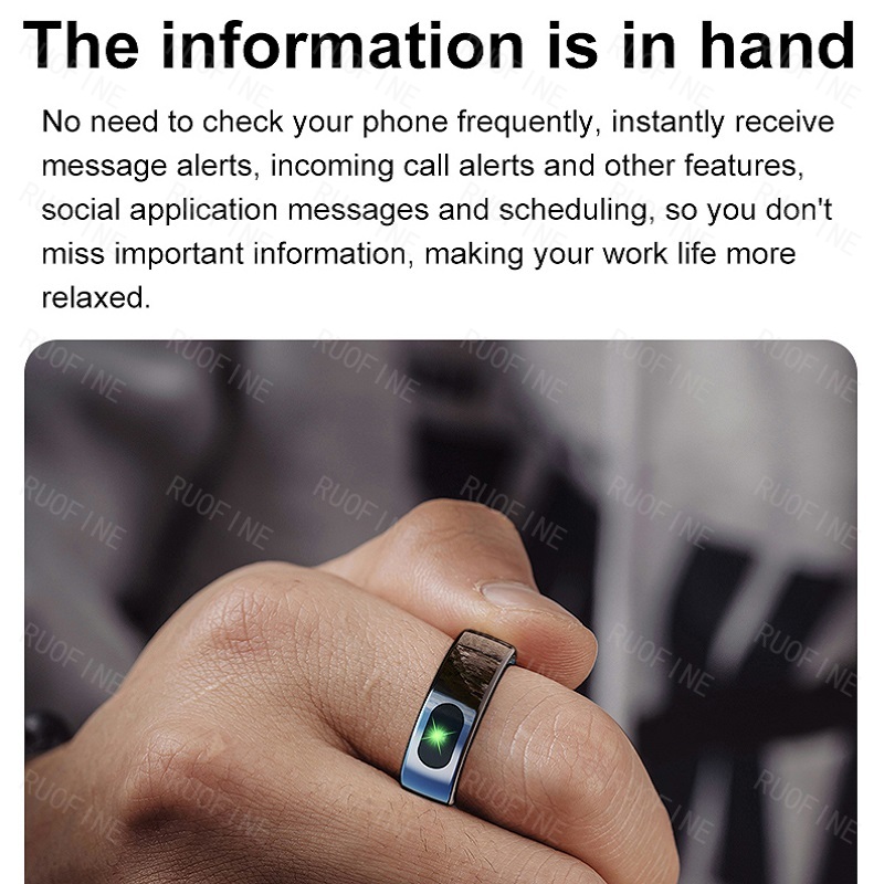 Ring R08 Qring Dames Heren Ber - Smartwatch Sports Watches For Men recensie en prijs