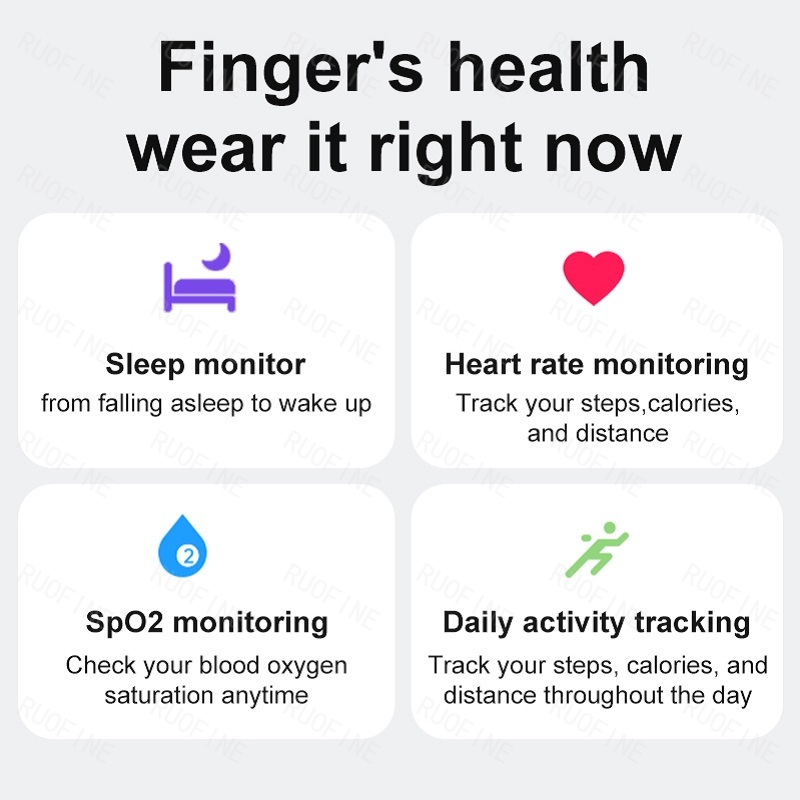 Ring R08 Qring Dames Heren Ber - Smartwatch Sports Watches For Men recensie en prijs