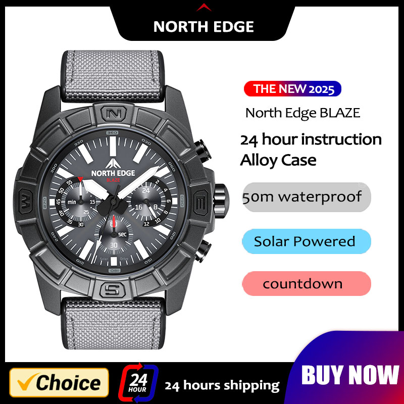 NORTH EDGE 2025 BLAZE Mannen Q - Smartwatch Army Watches For Men recensie en prijs