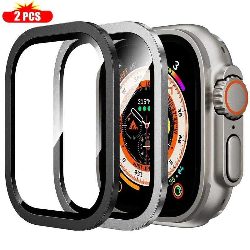 2 STKS Gehard Glas voor Apple  - Smartwatch Watches Gift For Men recensie en prijs