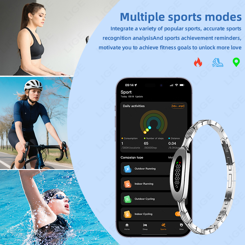 LIGE Smartwatch voor dames, ha - Couple Watches Smartwatch recensie en prijs