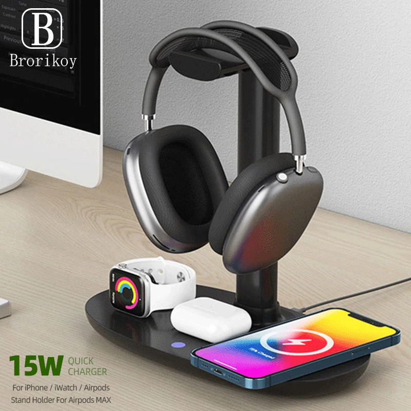 15W 4-in-1 draadloze oplaadsta - Watch Xs8 recensie en prijs