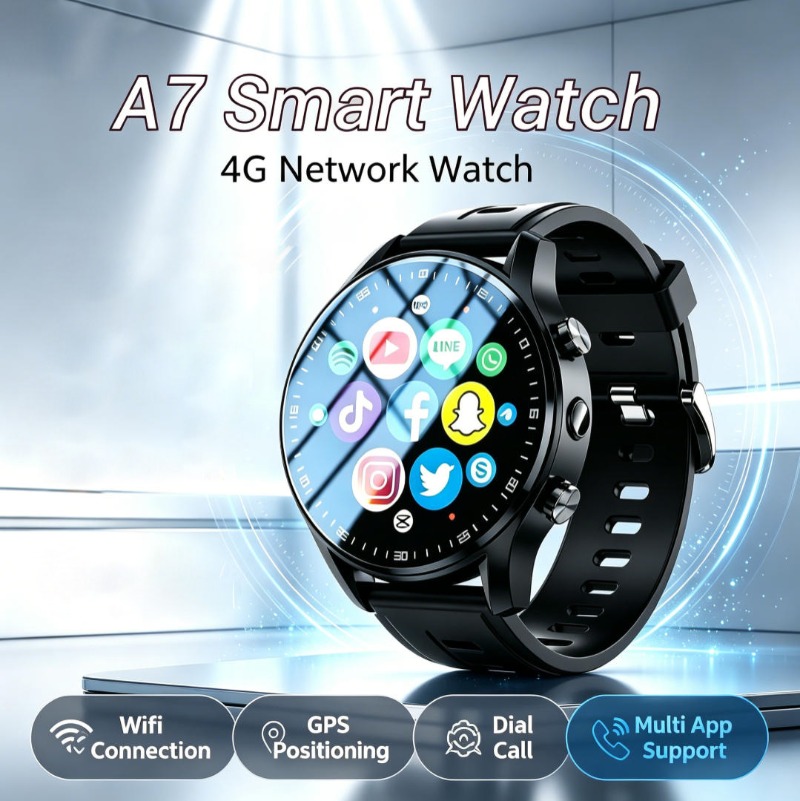 Android A7 Smartwatch met onde - Smartwatch Running Watches For Men recensie en prijs