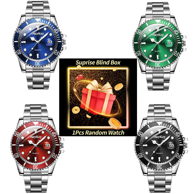 1PC Surprise Mystery Watch Bli - Analog Quartz Watch recensie en prijs
