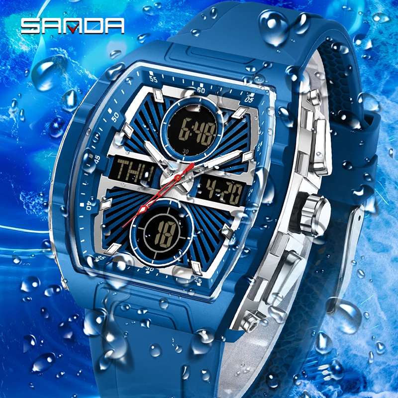 SANDA Modetrend Herenhorloge G - Smartwatch Trending Watches For Men recensie en prijs