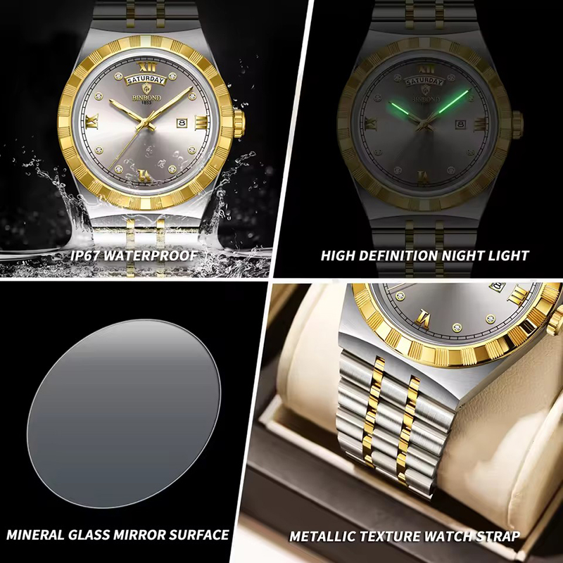 BINBOND Herenhorloge Modetrend - Smartwatch Trending Watches For Men recensie en prijs