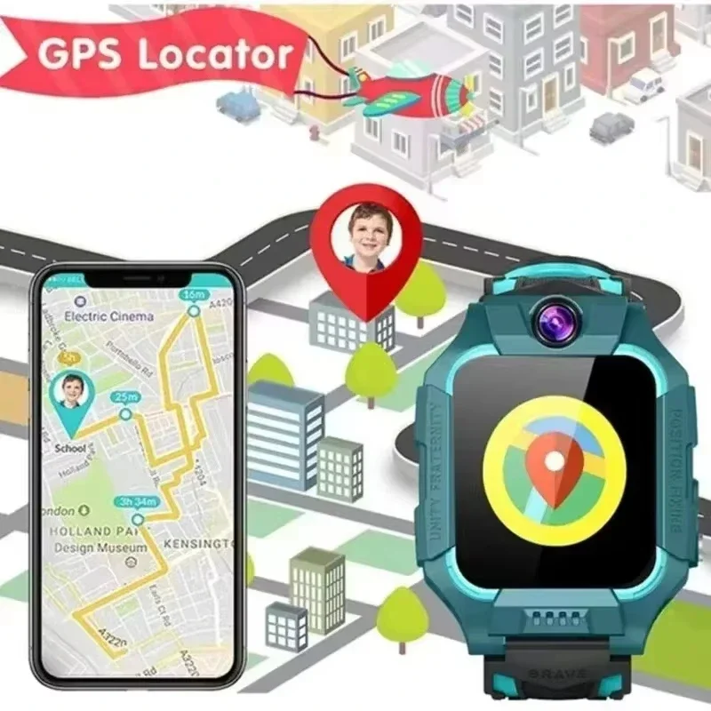 Lenovo 2026 Nieuwe 5G Waterdic - Smartwatch Watches For Kids With Gps recensie en prijs