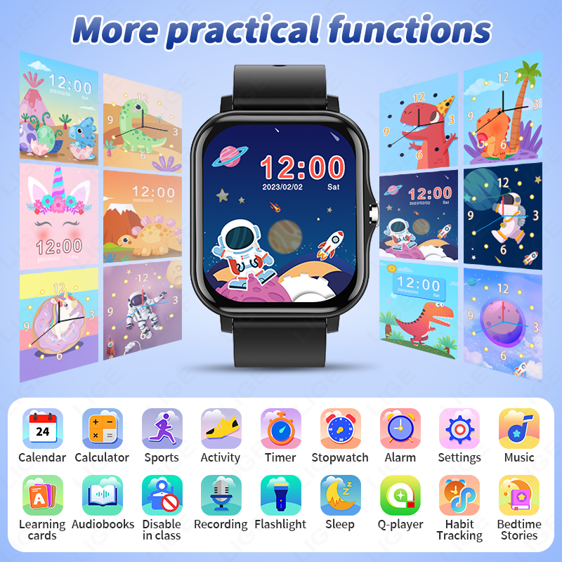 LUIK 2025 Audioboek Kinderen S - Smartwatch Digital Watches For Boys recensie en prijs