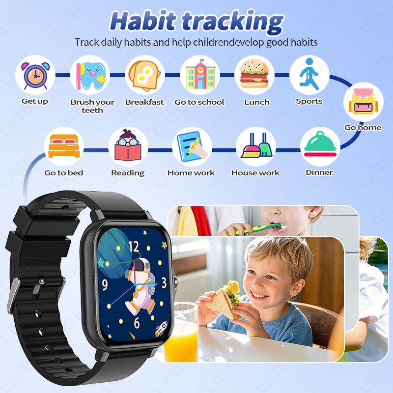 LUIK 2025 Audioboek Kinderen S - Smartwatch Digital Watches For Boys recensie en prijs