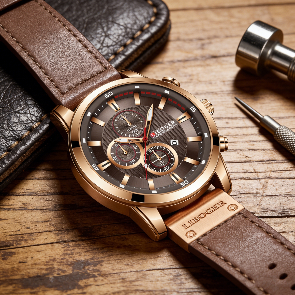 Zakelijke heren quartzhorloge  - Smartwatch Casual Watches For Men recensie en prijs