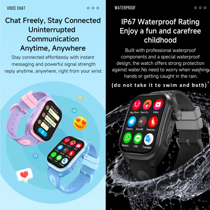 Smartwatch Kinderen 4G GPS WIF - Smartwatch Watches For Kid Boy With Gps recensie en prijs