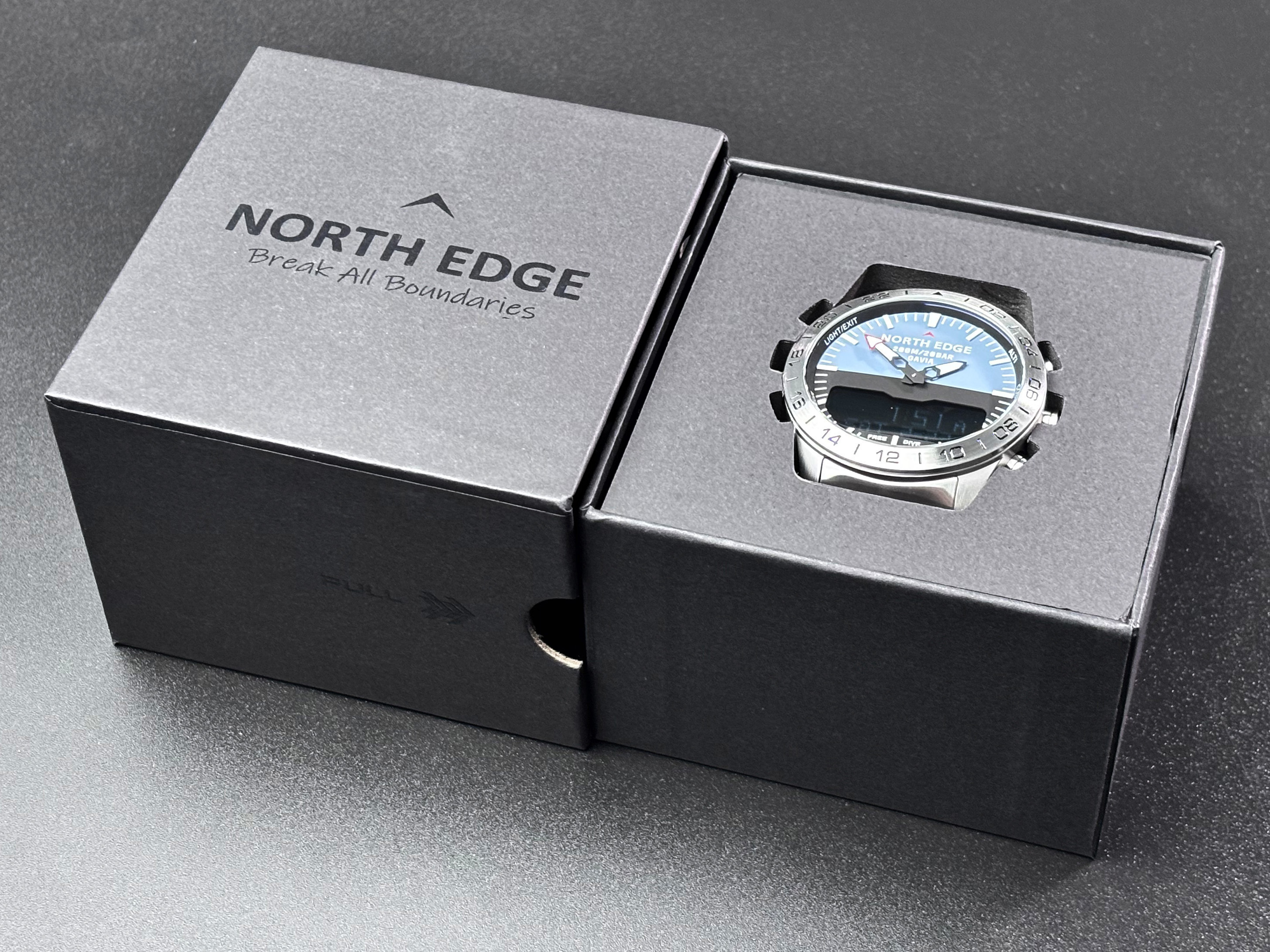 NORTH EDGE Heren duikhorloge M - Smartwatch Army Watches For Men recensie en prijs
