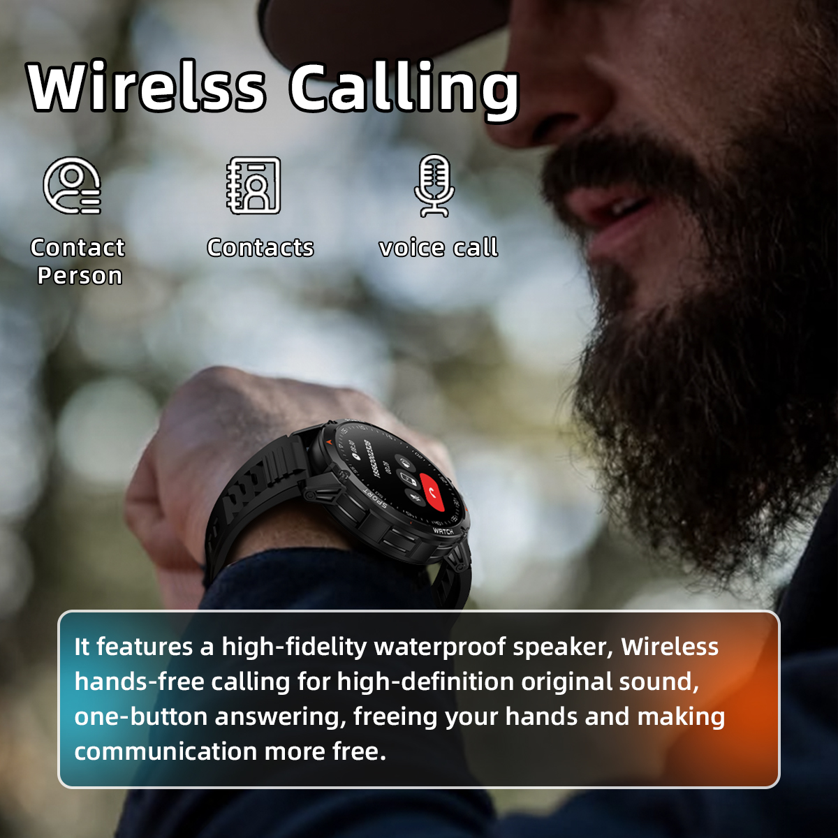 2026 Nieuwe Militaire Smart Ho - Smartwatch Trending Watches For Men recensie en prijs
