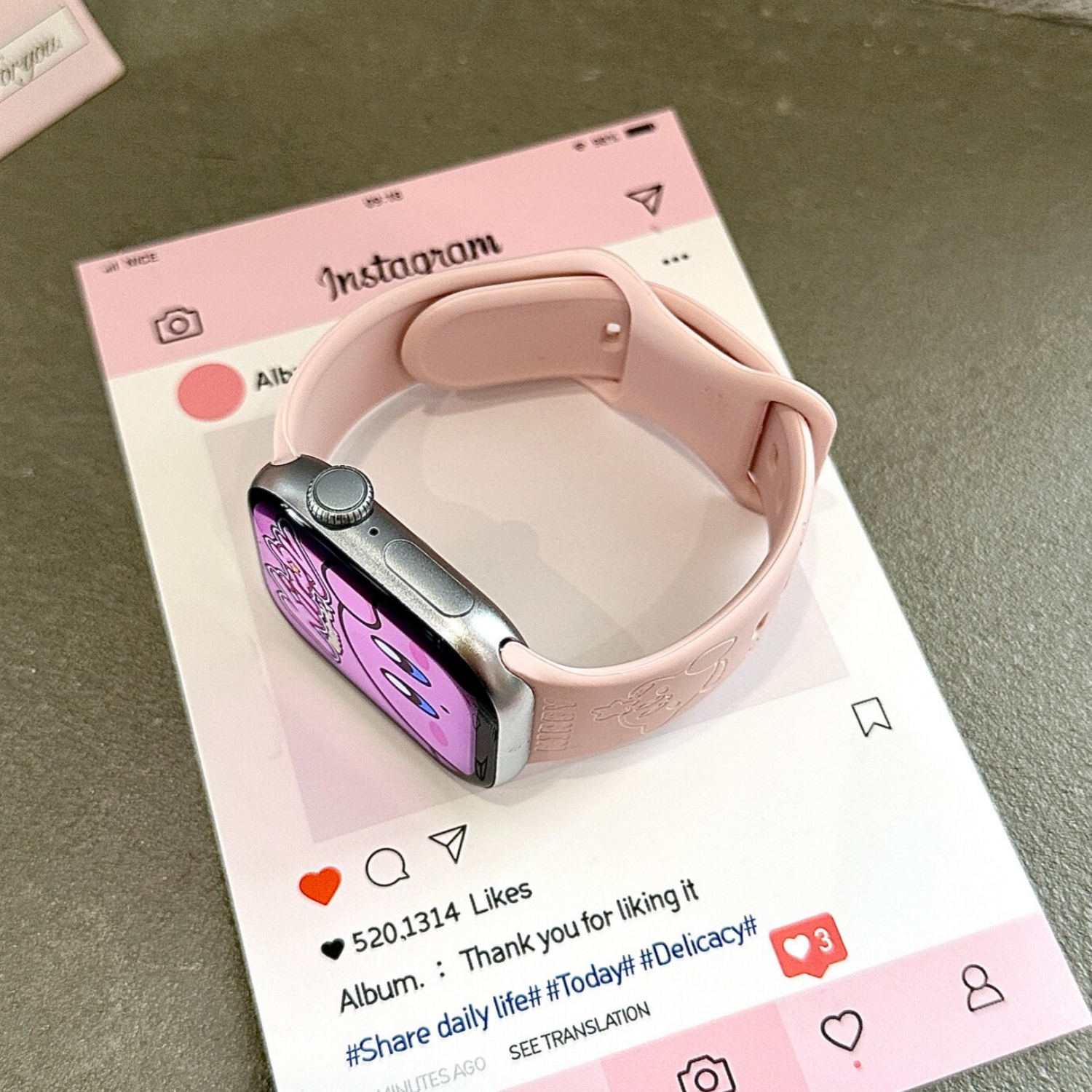 Kawaii Kirby Apple Roze Horlog - Silicone Sport Band recensie en prijs