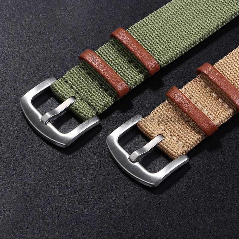 20mm 22mm canvas nylon patch l - Watches Rolex Smartwatch recensie en prijs