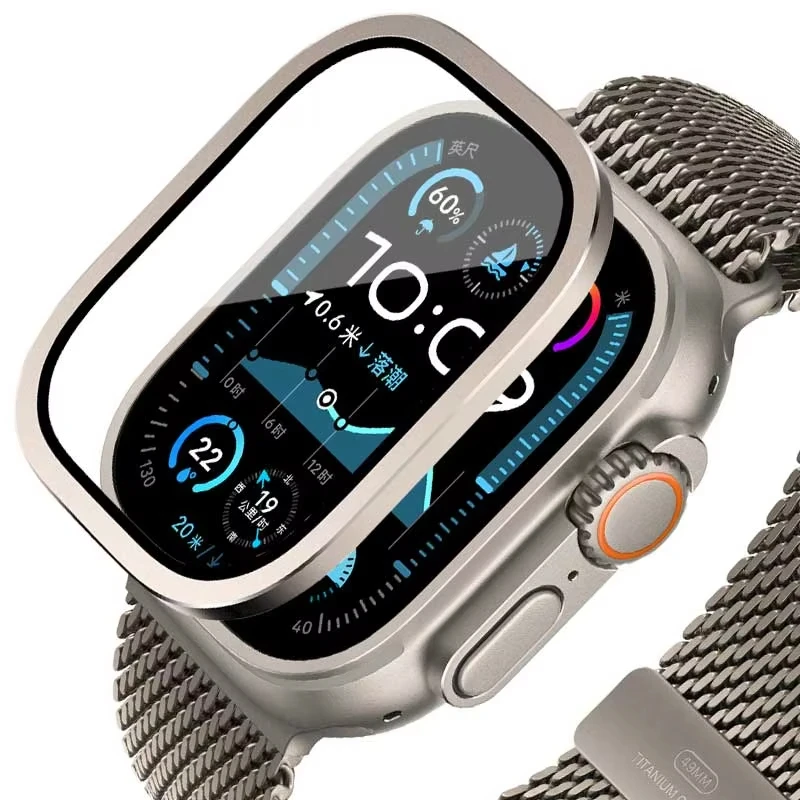 Gehard glas voor Apple Watch U - Smartwatch Watches Gift For Men recensie en prijs