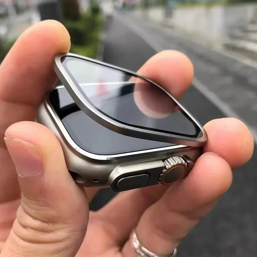 Gehard glas voor Apple Watch U - Smartwatch Watches Gift For Men recensie en prijs
