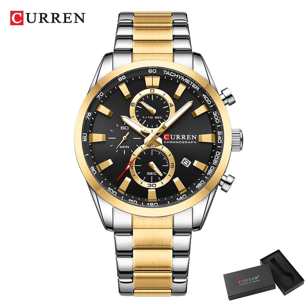 CURREN Casual quartz chrono sp - Analog Quartz Watch recensie en prijs