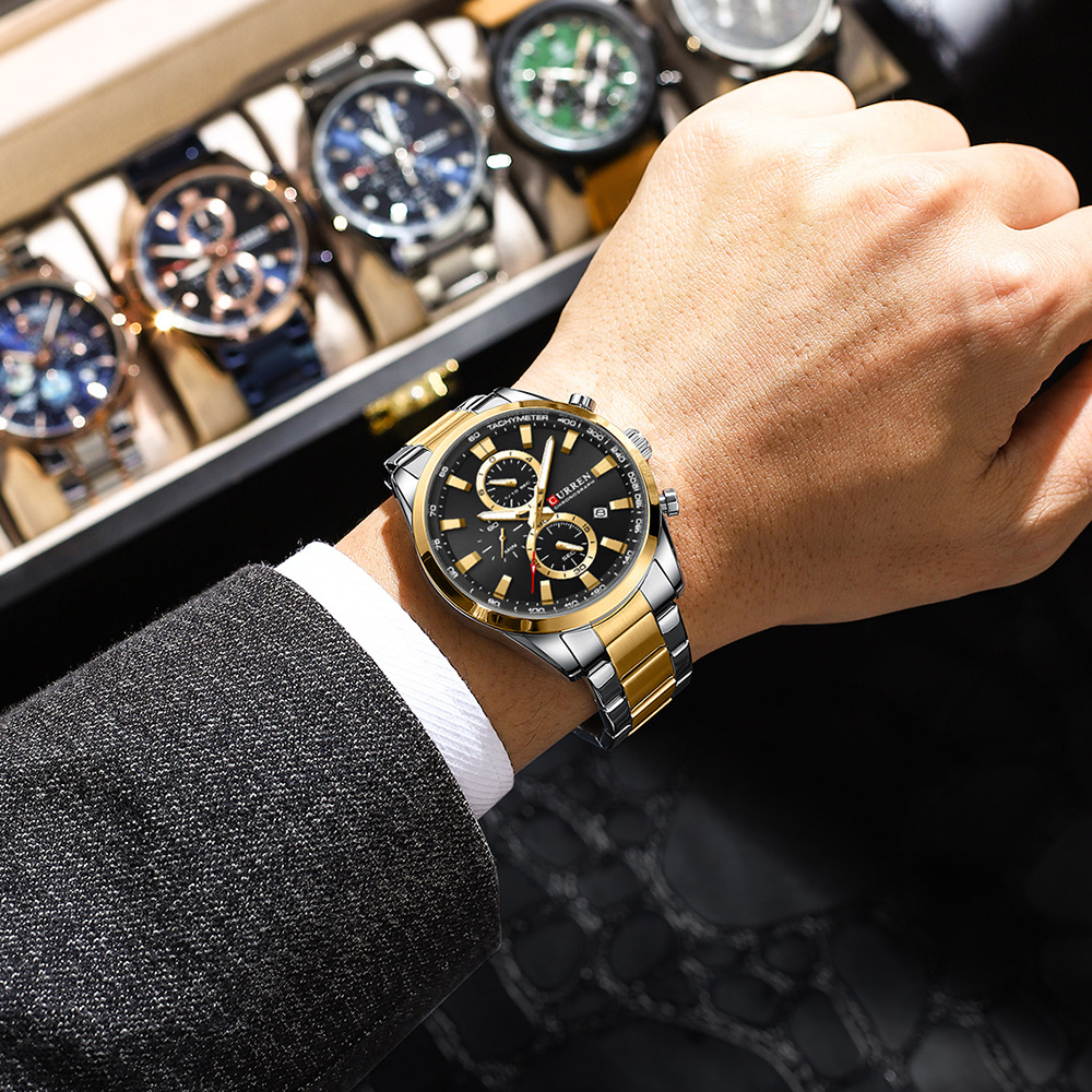 CURREN Casual quartz chrono sp - Analog Quartz Watch recensie en prijs