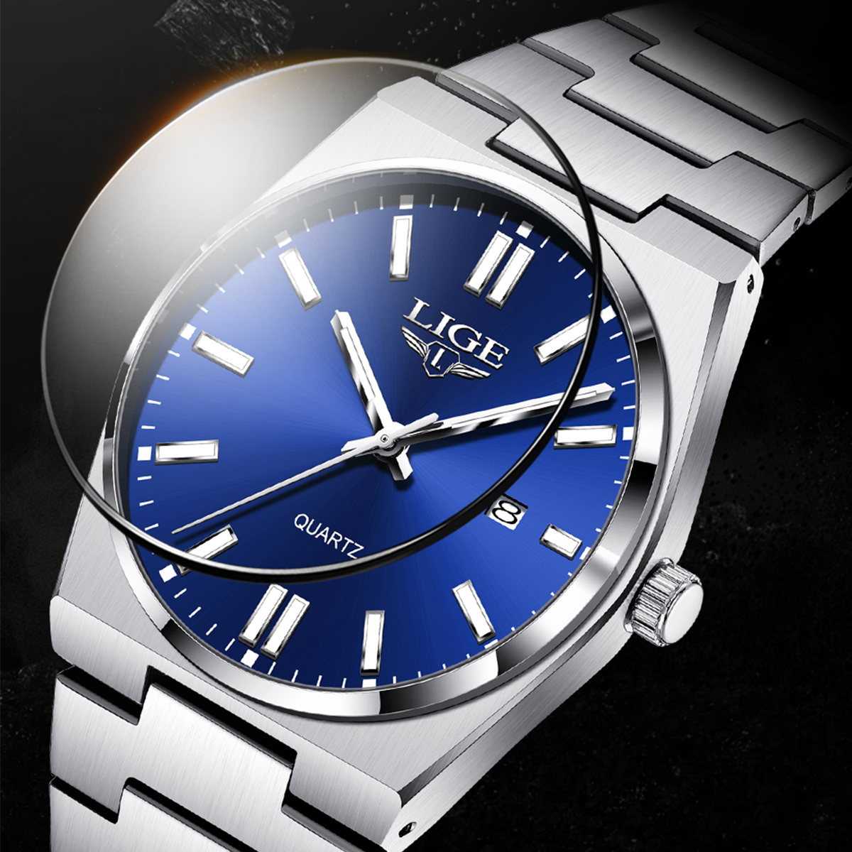 LIGE Herenhorloges Staal Sport - Smartwatch Sports Watches For Men recensie en prijs