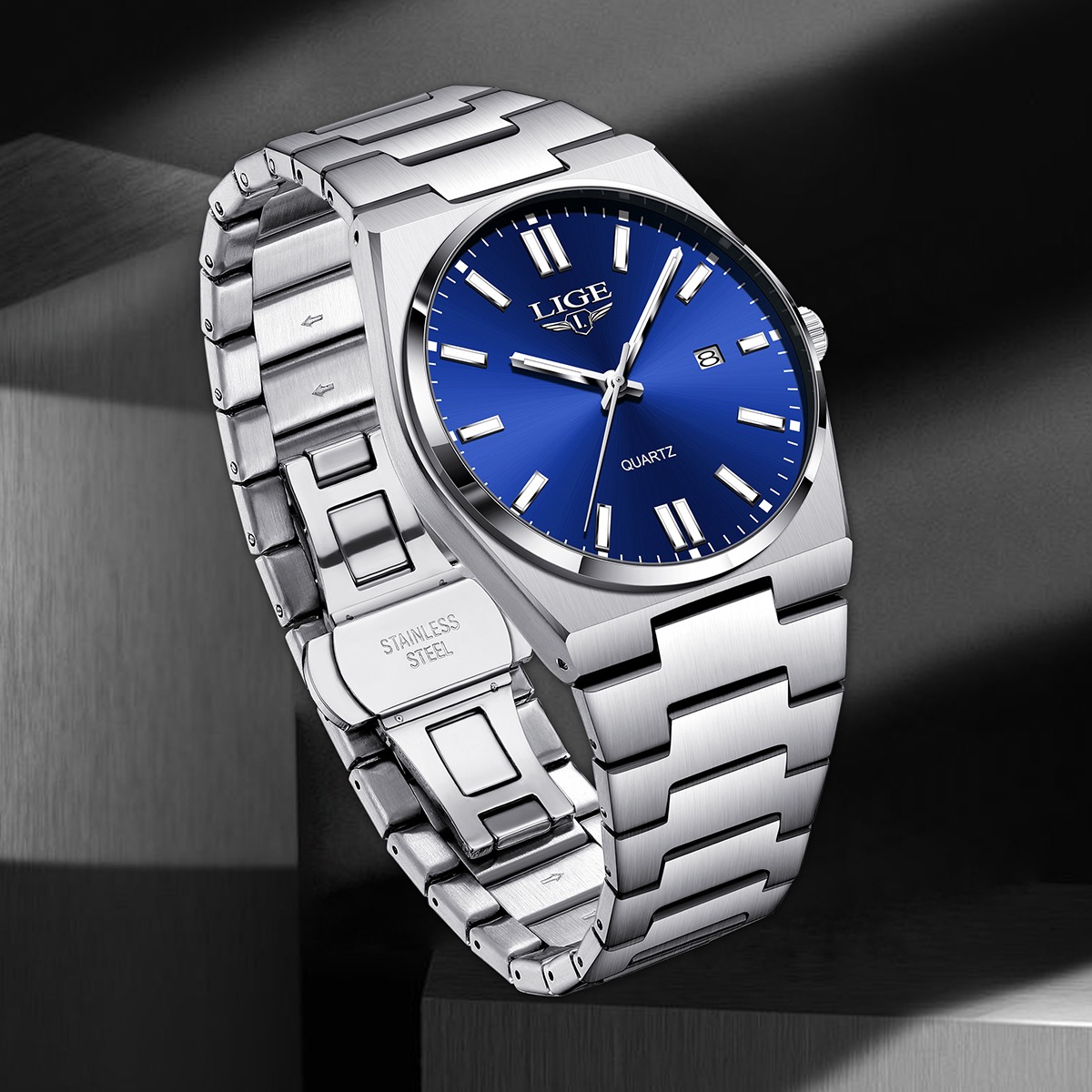 LIGE Herenhorloges Staal Sport - Smartwatch Sports Watches For Men recensie en prijs