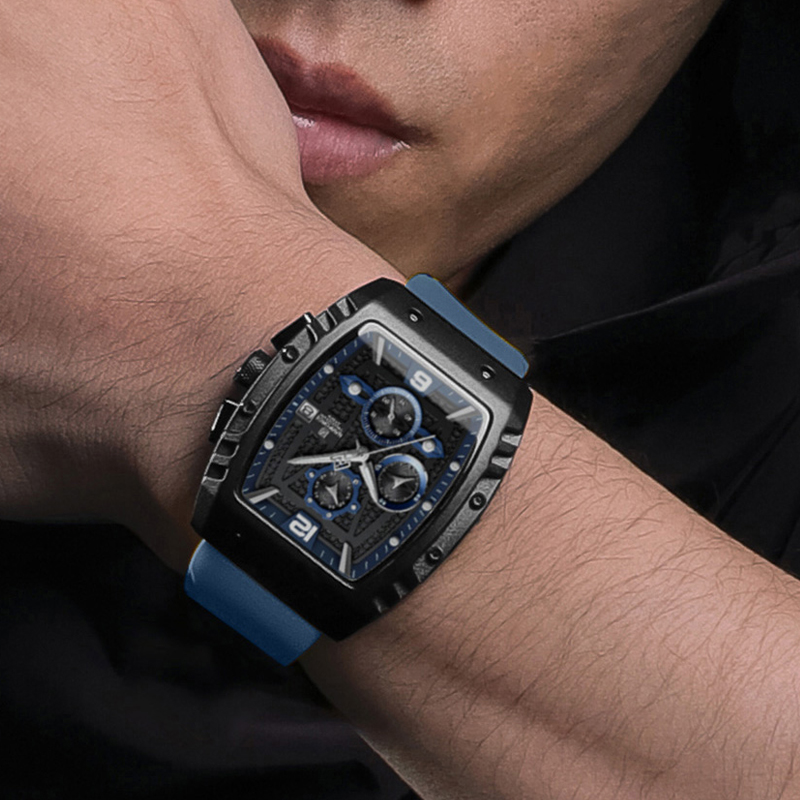 NAVIFORCE Heren luxe horloge W - Silicone Sport Band recensie en prijs