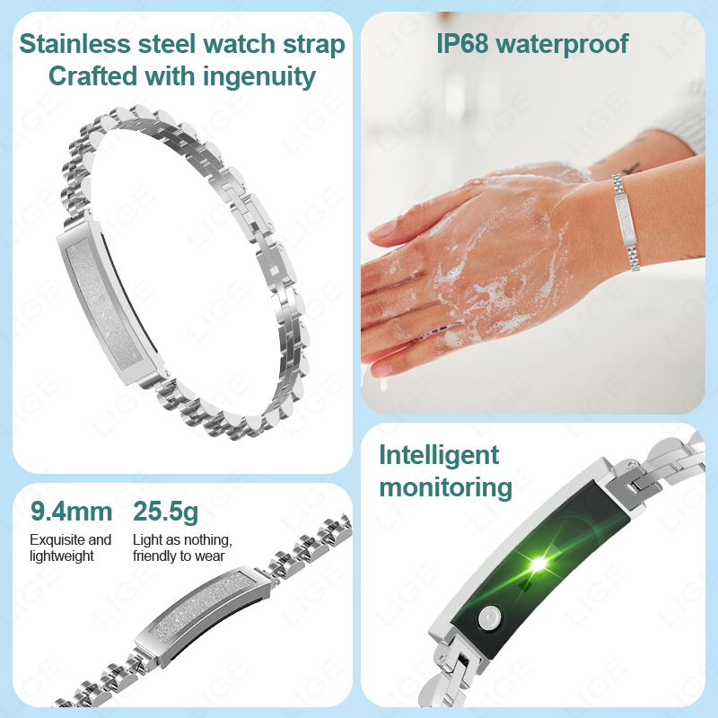 LUIK Gezondheid Slimme armband - Couple Watches Smartwatch recensie en prijs